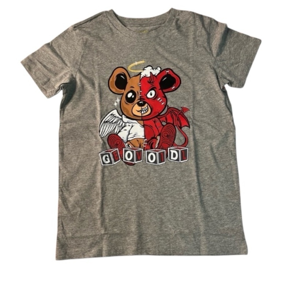 Bear graphic KIDS TEE SZ VARIOUS